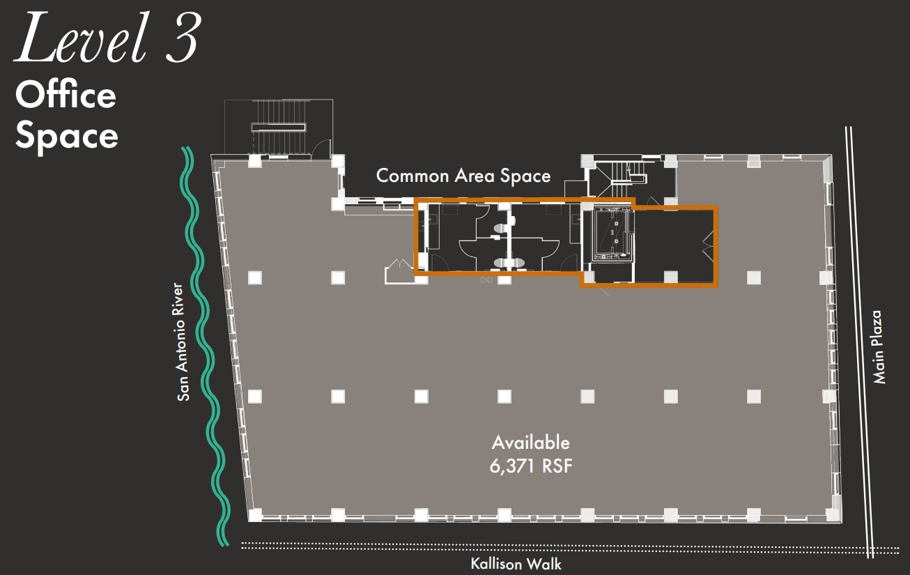 200 Main Plz, San Antonio, TX à louer Plan d’étage– Image 1 sur 1