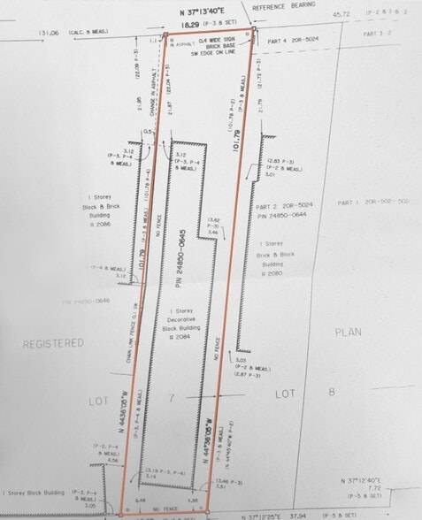 2084 Speers Rd, Oakville, ON à vendre - Plan de site – Image 2 sur 2