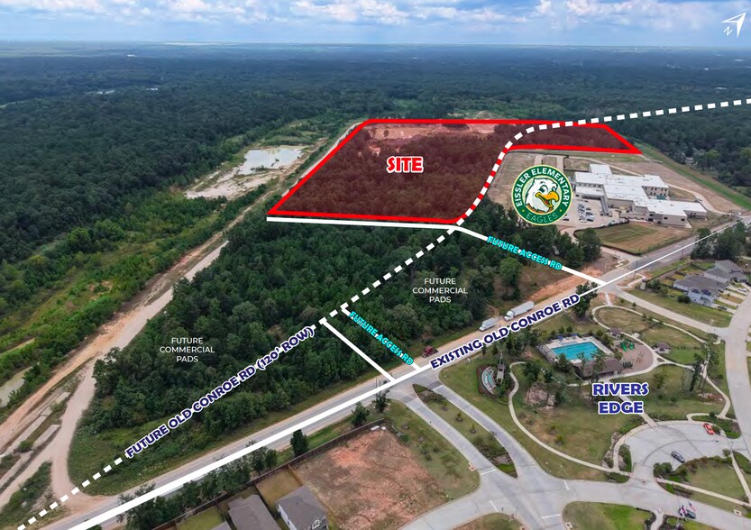 14051 Old Conroe Rd, Conroe, TX à vendre - Photo de l’immeuble – Image 2 sur 6