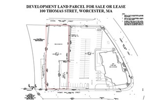 Plus de détails pour 100 Thomas St, Worcester, MA - Terrain à louer