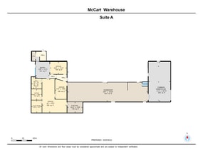 3605 McCart Ave, Fort Worth, TX à louer Plan d’étage– Image 2 sur 2