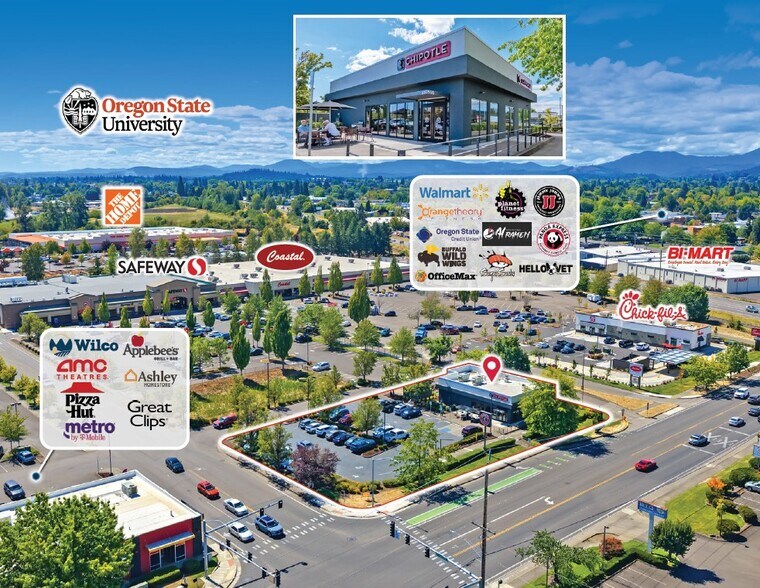 550 NE Circle Blvd, Corvallis, OR à vendre - Photo de l’immeuble – Image 1 sur 8