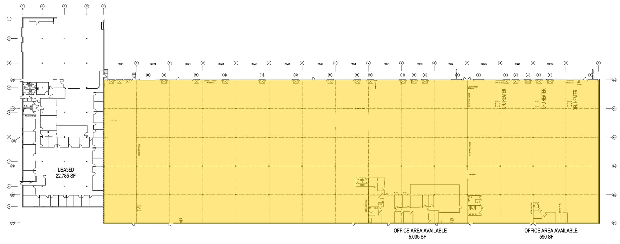 3931-3983 Image Dr, Dayton, OH à louer Plan d’étage– Image 1 sur 1