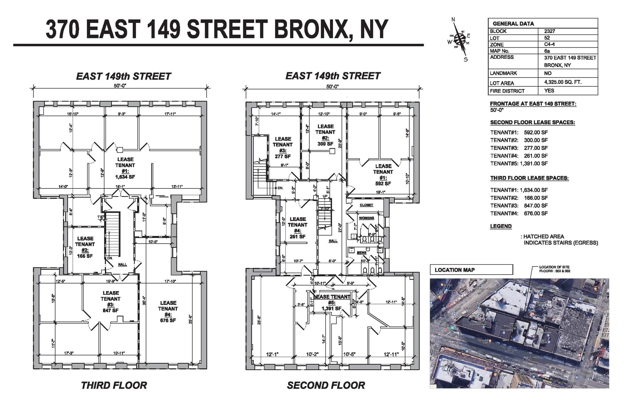 370 E 149th St, Bronx, NY à louer Plan d’étage– Image 1 sur 1