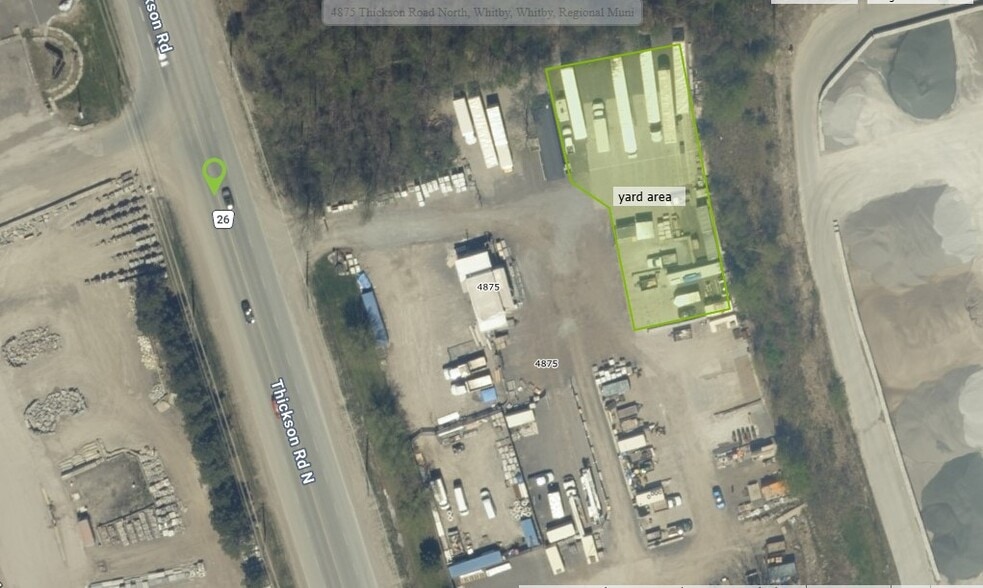 4875 Thickson Rd N, Whitby, ON à louer - Aérien – Image 2 sur 4