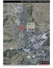 109-111 Rubey Dr, Golden, CO - VUE AÉRIENNE  vue de carte