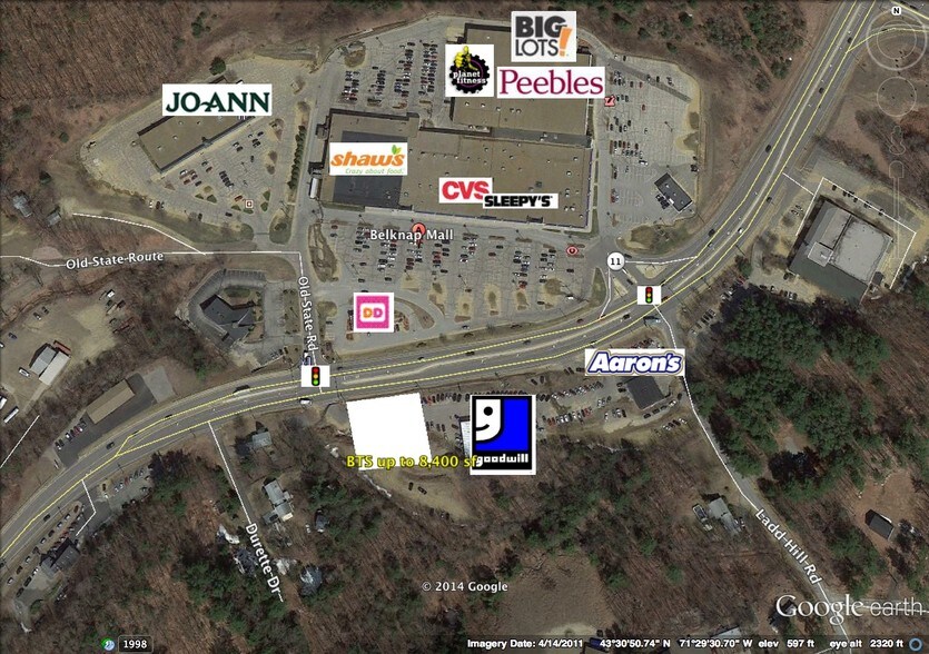 95 Daniel Webster Hwy, Belmont, NH à louer - Photo principale – Image 1 sur 4