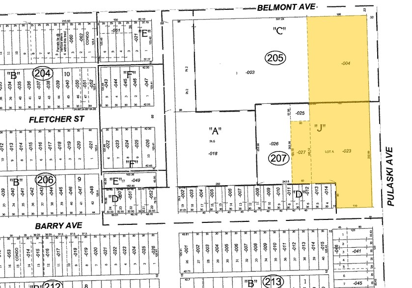 3120 N Pulaski Rd, Chicago, IL à louer - Plan cadastral – Image 2 sur 4