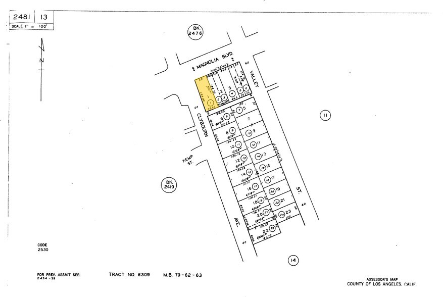 4420 W Magnolia Blvd, Burbank, CA à louer - Plan cadastral – Image 2 sur 19