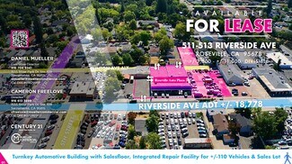 Plus de détails pour 511-513 Riverside Ave, Roseville, CA - Industriel/Logistique à louer