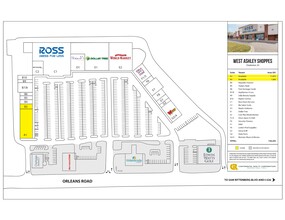 946 Orleans Rd, Charleston, SC à louer Plan de site– Image 1 sur 1