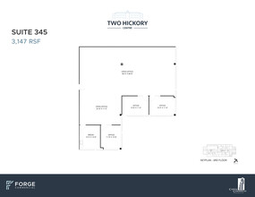 1750 Valley View Ln, Farmers Branch, TX à louer Plan d’étage– Image 1 sur 1