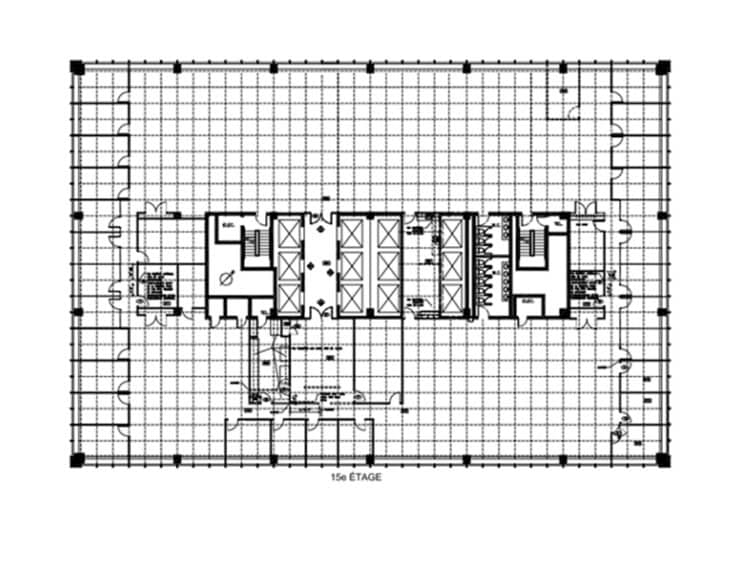630 Boul René-Lévesque O, Montréal, QC à louer Plan d’étage– Image 1 sur 1