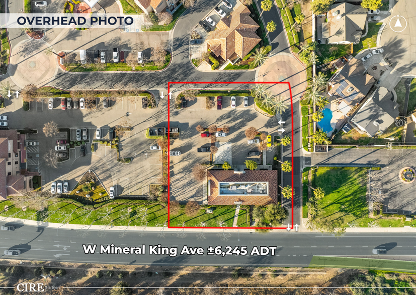 250 S Akers St, Visalia, CA à vendre - Aérien – Image 3 sur 8