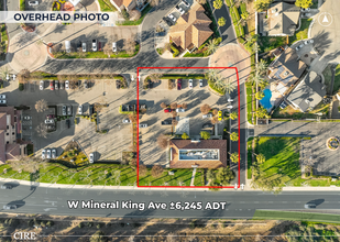 250 S Akers St, Visalia, CA - VUE AÉRIENNE  vue de carte - Image1
