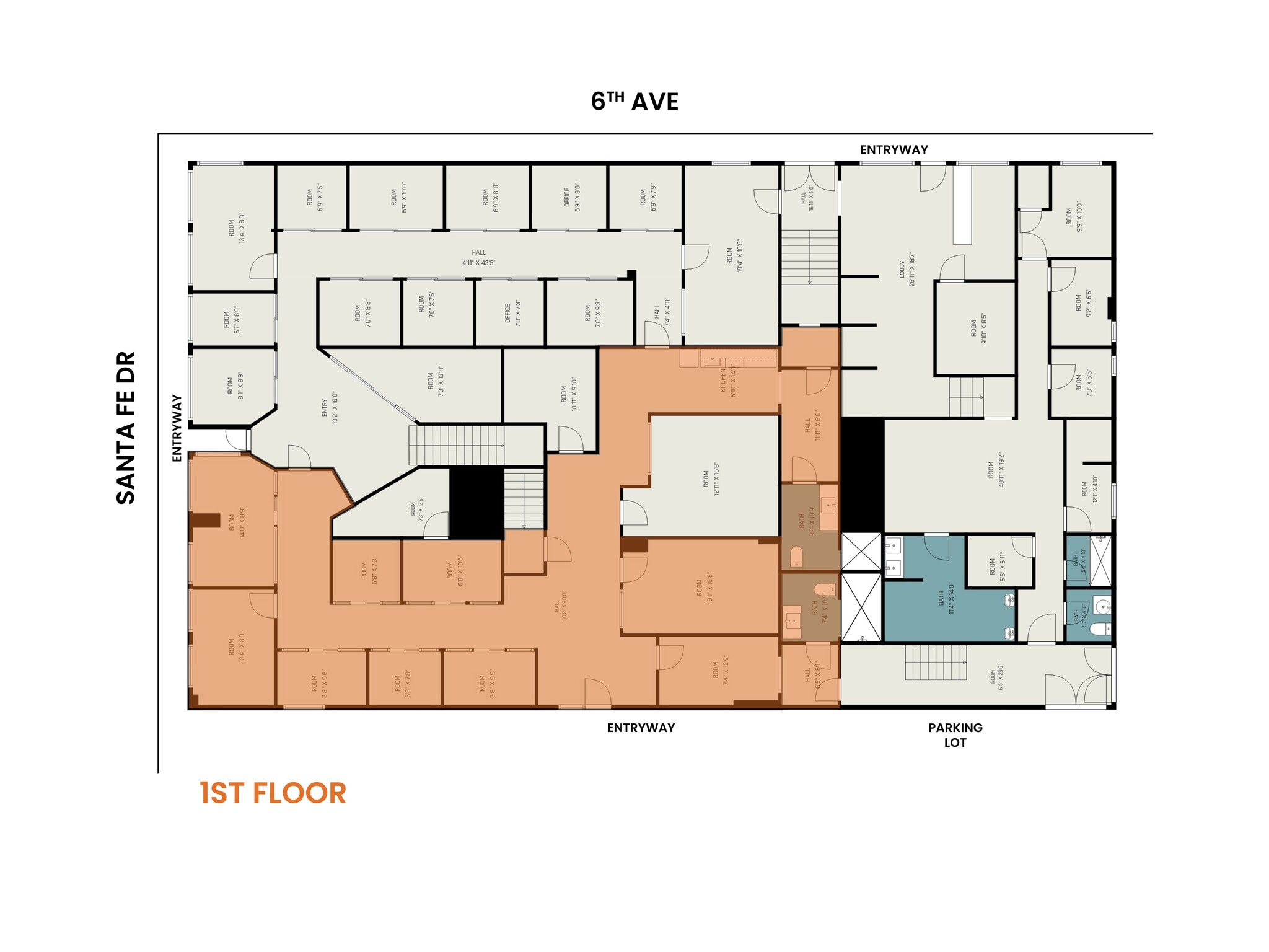 574 Santa Fe Dr, Denver, CO à vendre Plan d’étage– Image 1 sur 1
