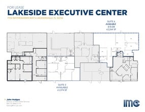 7901 Baymeadows Way, Jacksonville, FL à louer Plan de site– Image 2 sur 3