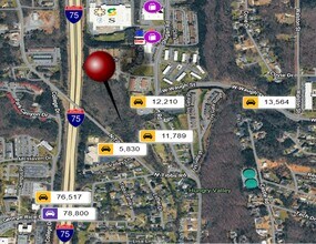 0 North Tibbs Road, Dalton, GA - Vue aérienne vue de carte - Image1