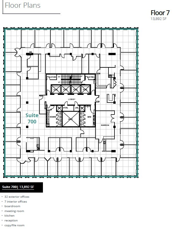 400 5th Ave SW, Calgary, AB à louer Plan d’étage– Image 1 sur 1