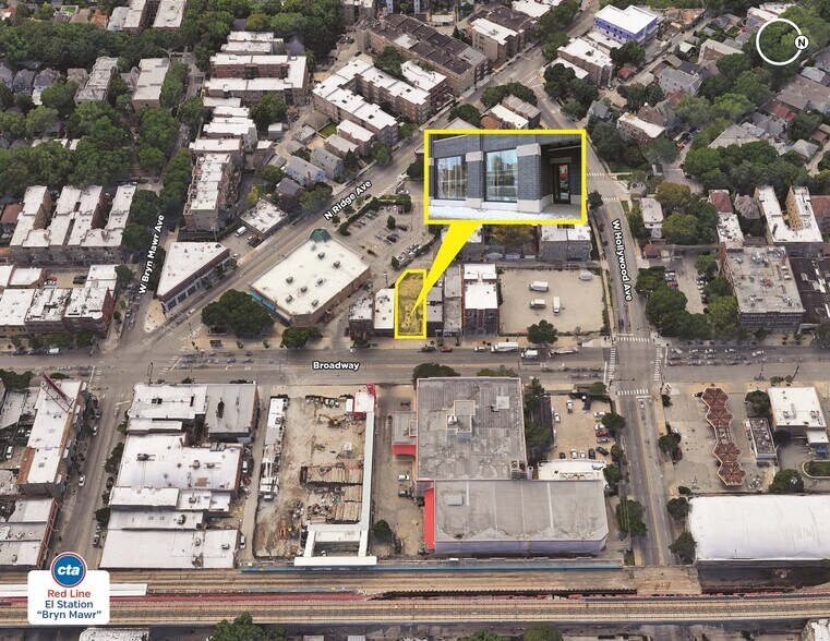 5630 N Broadway St, Chicago, IL à louer - Aérien – Image 2 sur 2