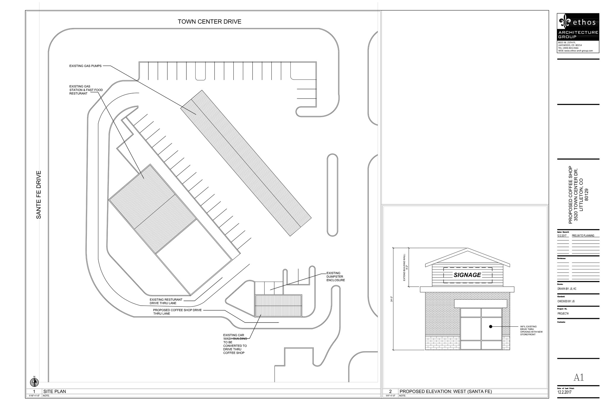 3520 Town Center Dr, Highlands Ranch, CO à louer Plan de site– Image 1 sur 1