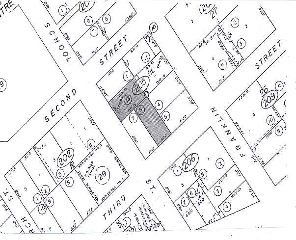 830 School St, Napa, CA à louer - Plan cadastral – Image 2 sur 2