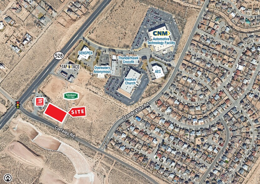NEQ Hwy 528 & Corrales, Rio Rancho, NM à vendre - Photo de l’immeuble – Image 2 sur 5