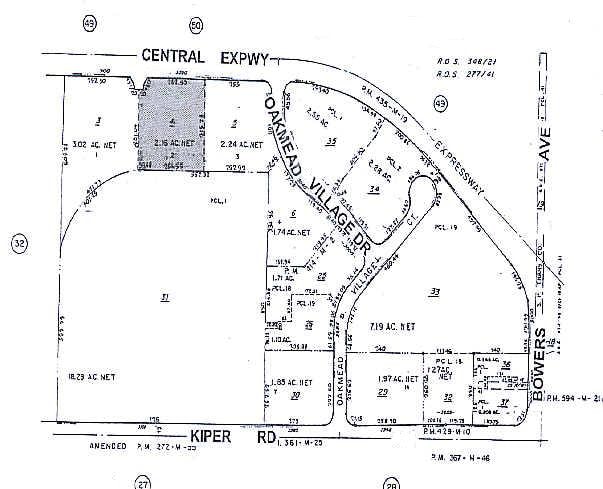 3100 Central Expy, Santa Clara, CA à louer Plan cadastral– Image 1 sur 9