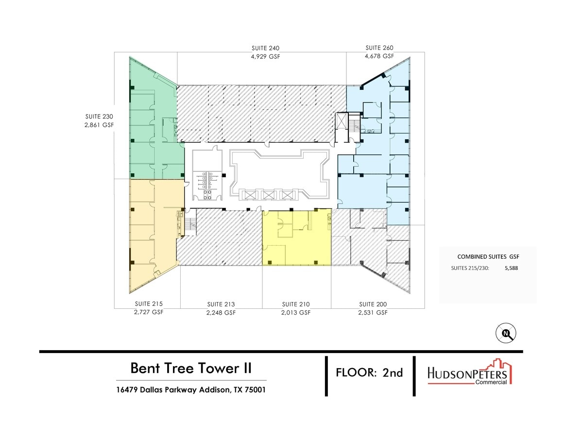 16479 Dallas Pky, Addison, TX 75001 - Lot 230 -  - Plan d’étage - Image 1 of 1