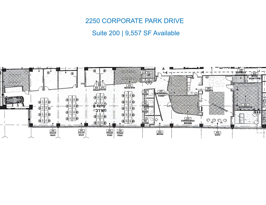 2250 Corporate Park Dr, Herndon, VA à louer Plan d’étage– Image 1 sur 1