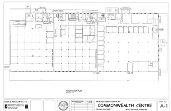 300 Franklin St, Martinsville, VA à louer Plan d’étage– Image 1 sur 1