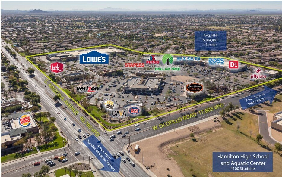 S Arizona Ave, Chandler, AZ à louer - Aérien – Image 2 sur 11