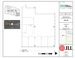 9040 Roswell Rd, Atlanta, GA à louer Plan d’étage– Image 1 sur 1