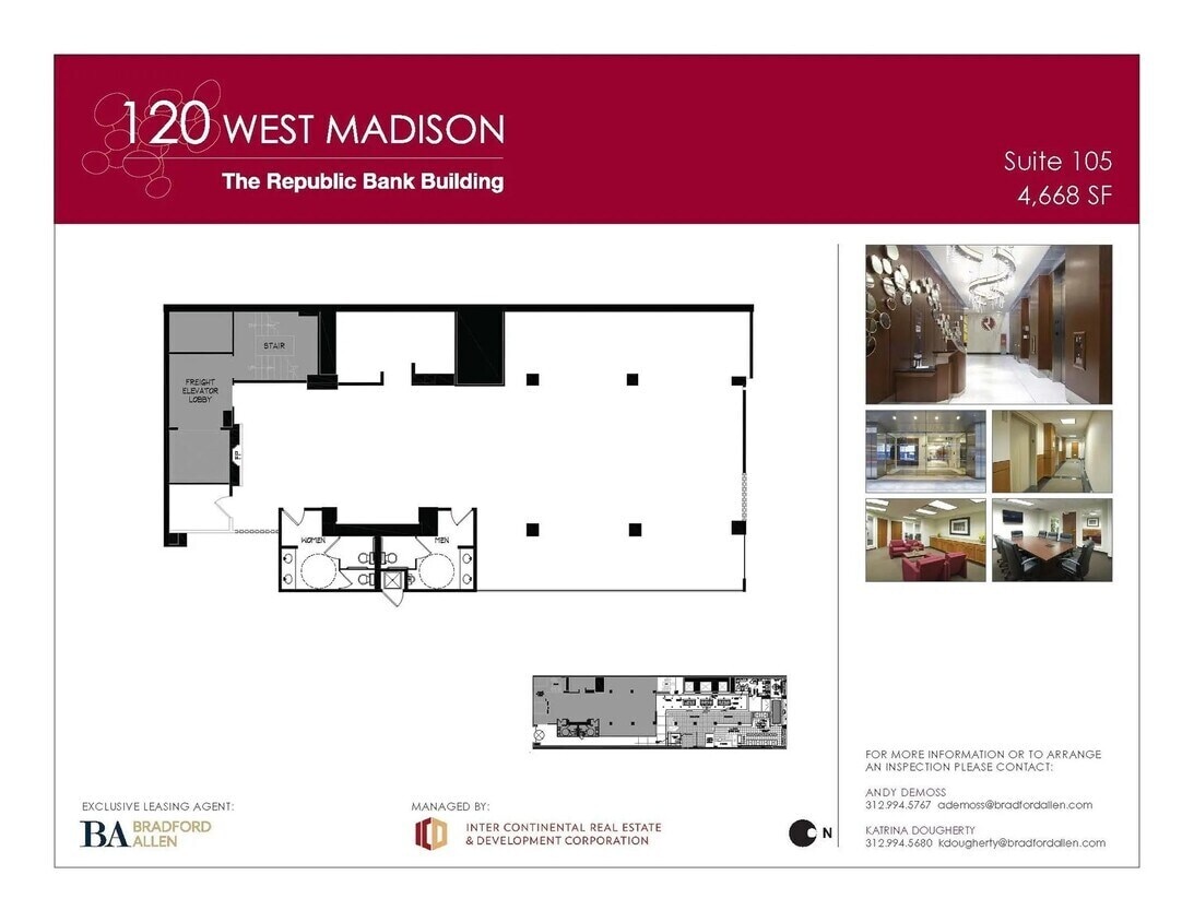 120 W Madison St, Chicago, IL à louer Plan d’étage– Image 1 sur 1