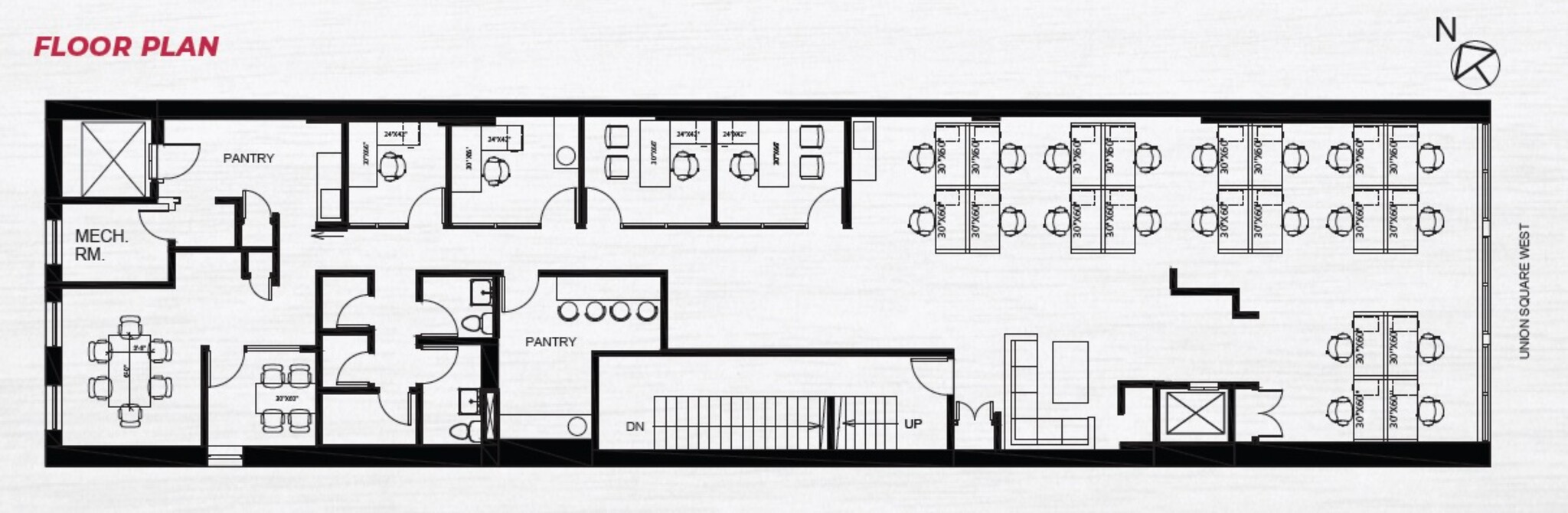 37 Union Sq W, New York, NY à louer Plan de site– Image 1 sur 15