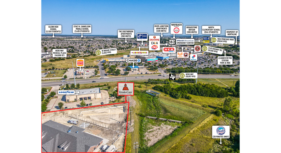 441 W. Broade st, Leander, TX à vendre - Photo de l’immeuble – Image 3 sur 8