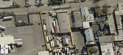 503 E Weber Ave, Compton, CA - VUE AÉRIENNE  vue de carte