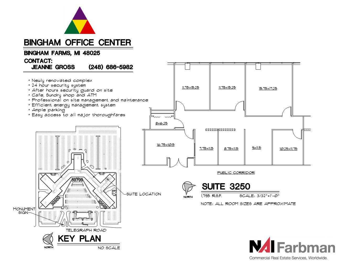 30600-30700 - 30800 Telegraph Rd, Bingham Farms, MI à louer Photo de l’immeuble– Image 1 sur 1