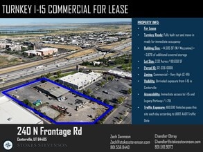 240 N Frontage Rd, Centerville, UT - VUE AÉRIENNE  vue de carte - Image1