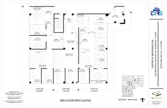 2261 Brookhollow Plaza Dr, Arlington, TX à louer Plan d’étage– Image 2 sur 3
