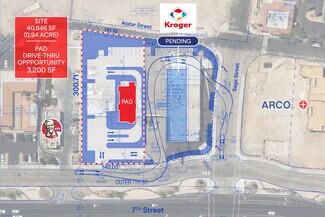 Plus de détails pour SWC Outer 7th St, Victorville, CA - Terrain à louer