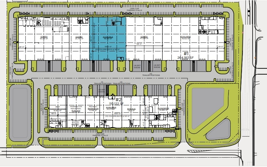 1000 Davey Rd, Woodridge, IL à louer Plan de site– Image 1 sur 1