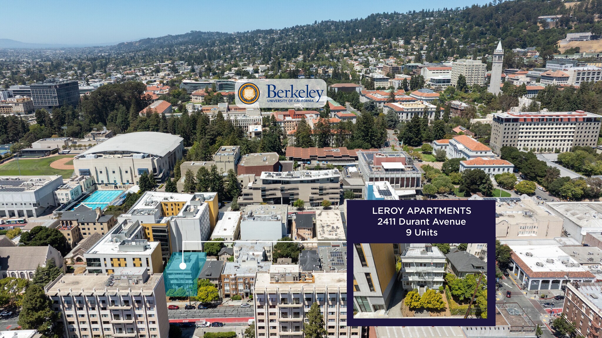 2411 Durant Ave, Berkeley, CA à vendre Photo de l’immeuble– Image 1 sur 26