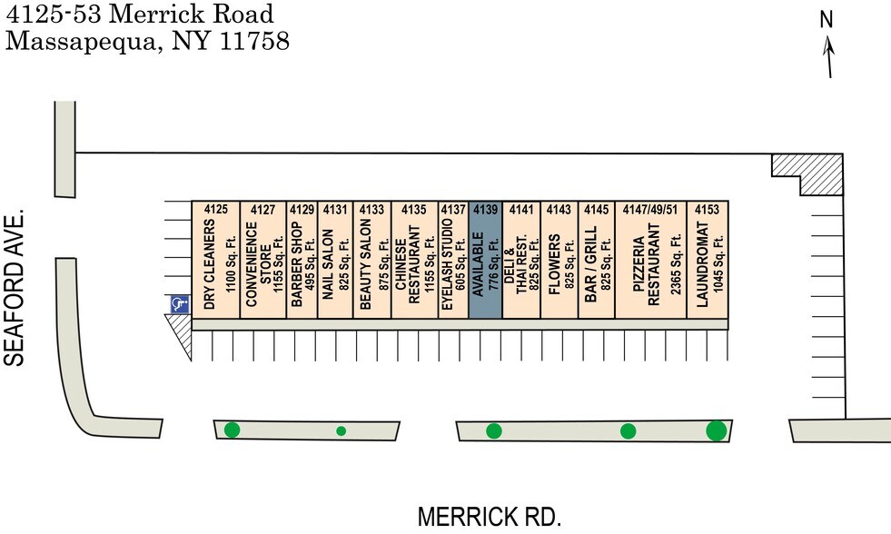4125-4153 Merrick Rd, Massapequa, NY à vendre - Photo de l’immeuble – Image 2 sur 7