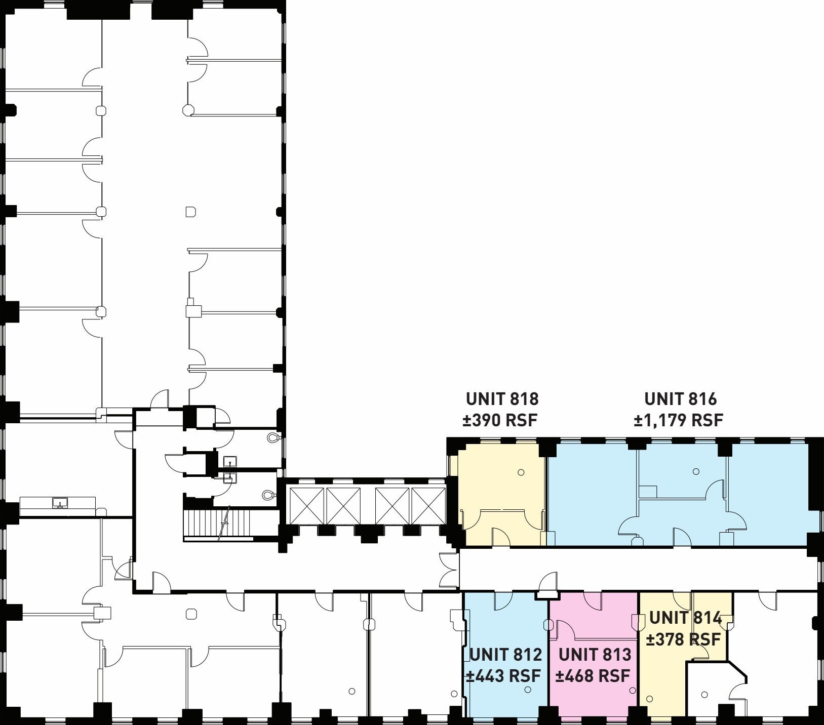 1680 N Vine St, Hollywood, CA à louer Plan d’étage– Image 1 sur 1