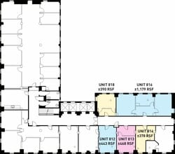 1680 N Vine St, Hollywood, CA à louer Plan d’étage– Image 1 sur 1
