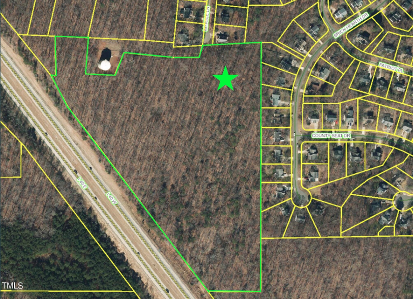 2601 Myrtle Lane, Hillsborough, NC à vendre - Aérien – Image 2 sur 4