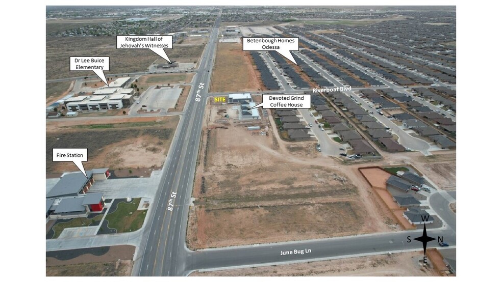 1801 E 87th St, Odessa, TX à louer - Aérien – Image 2 sur 4