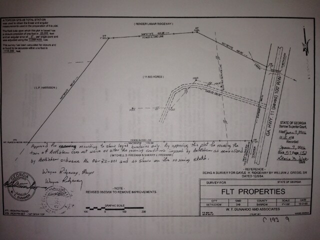 845 Christmas Ave, Bethlehem, GA à vendre - Plan cadastral – Image 2 sur 2