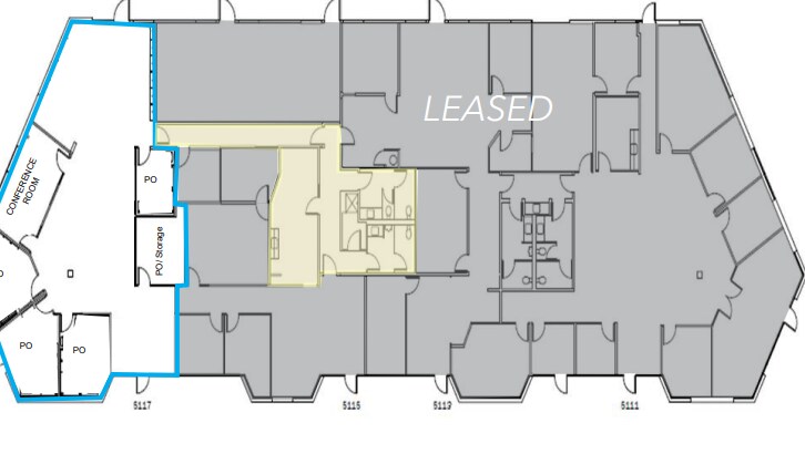 5111-5117 Johnson Dr, Pleasanton, CA à louer Plan d’étage– Image 1 sur 1
